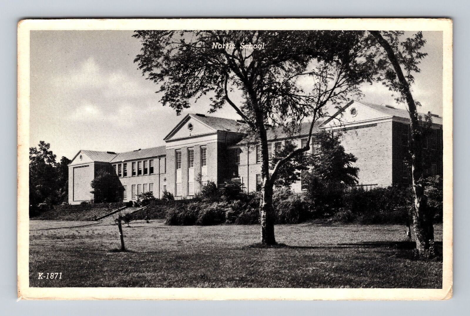 Norris TN-Tennessee, Norris School, Elementary Through Adult Vintage Postcard