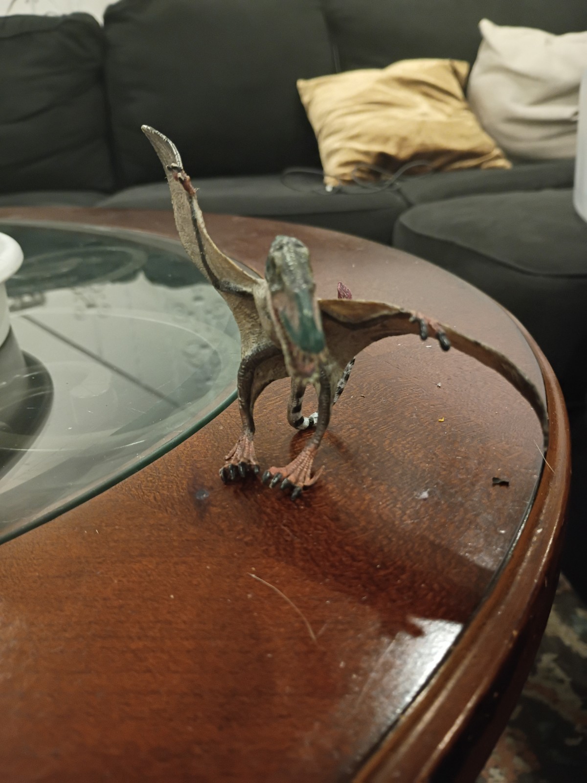 early 90s Papo Dimorphodon Dinosaur Figure Toy Prehistoric Animal