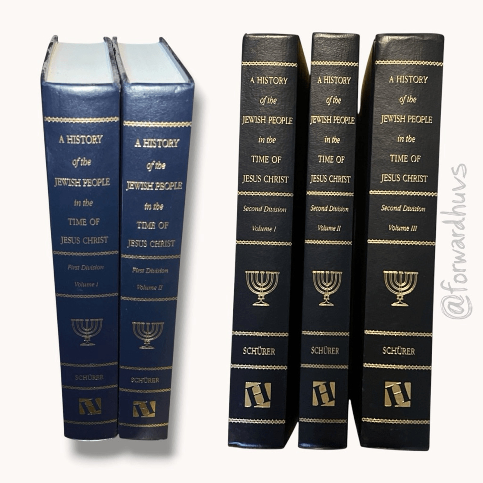 History of the Jewish People Time of Jesus Christ 5 Vol Set HC