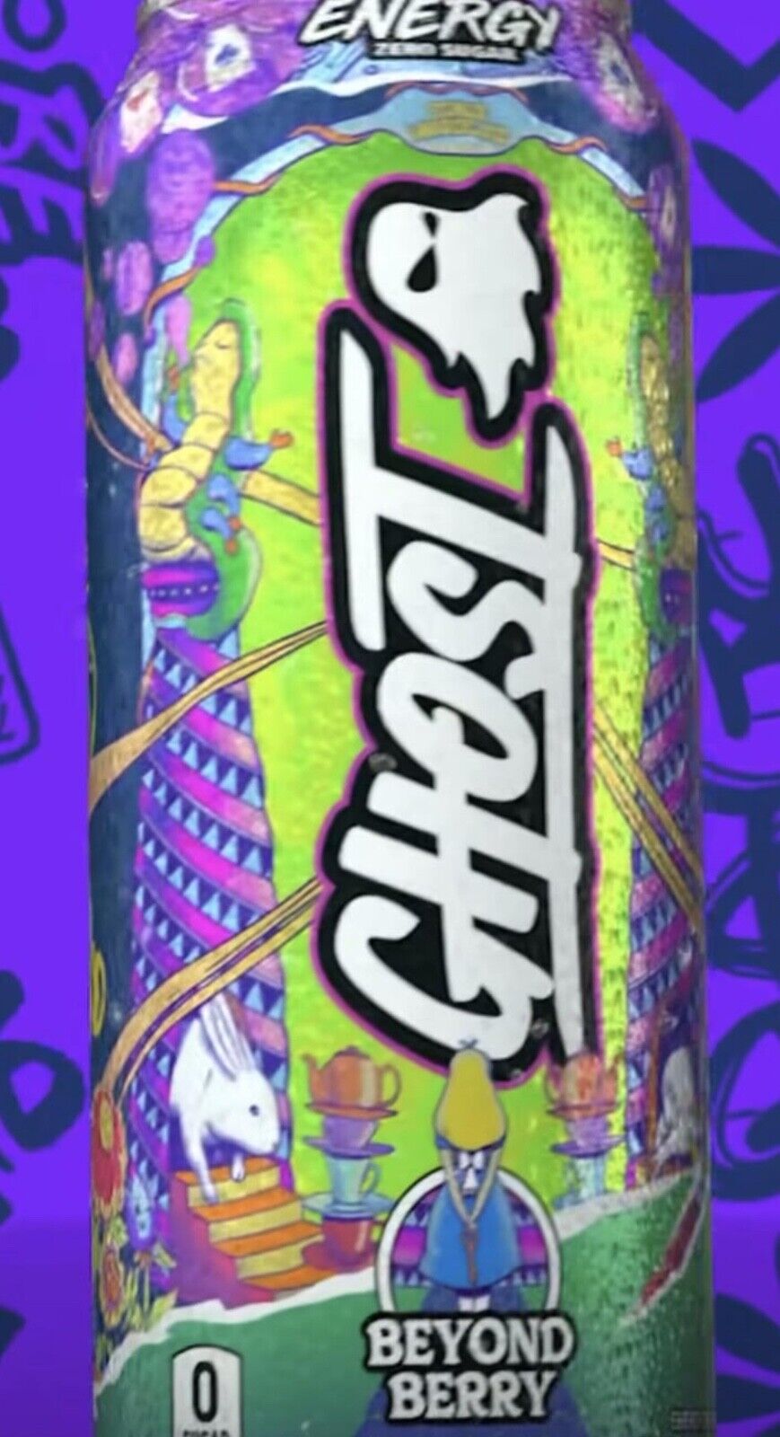 GHOST 👻 Energy *** TWISTED BERRY***** 1 CAN