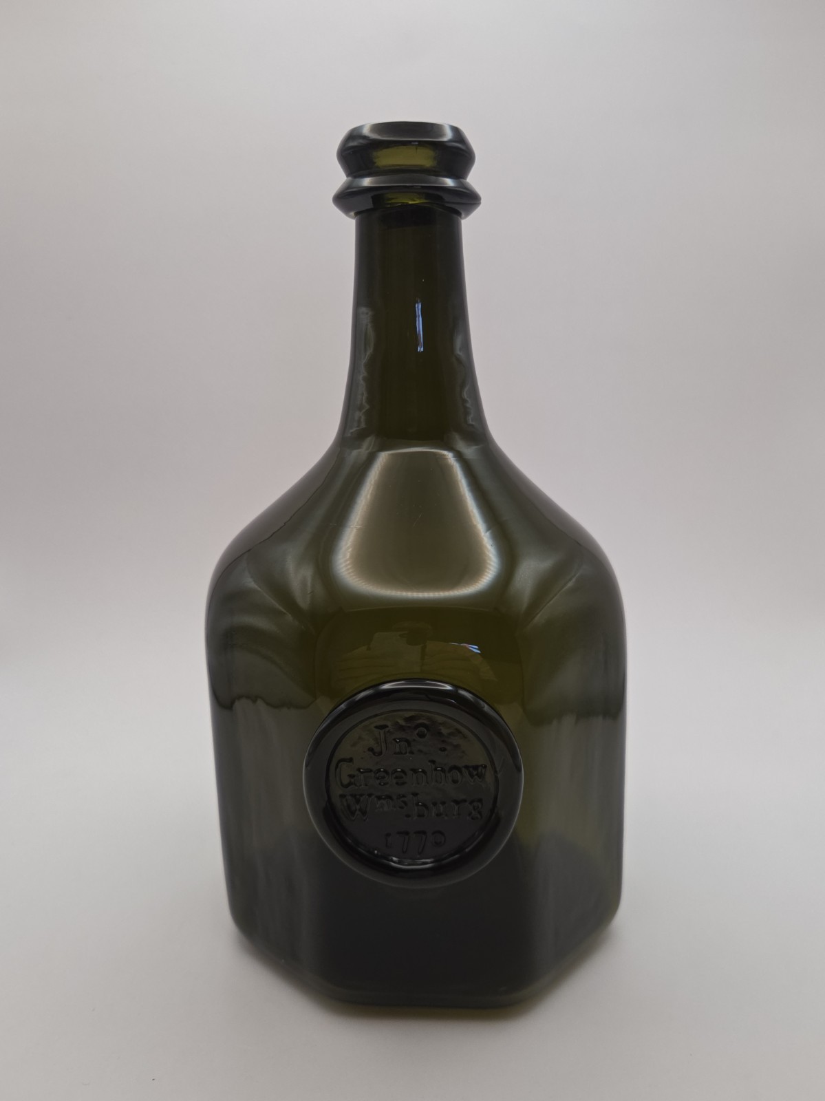 1950\'s Colonial Williamsburg-John Greenhow Deep Olive Green 1770 Replica 