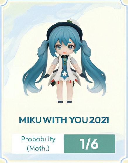 Blokees DaalLaMode Hatsune Miku With You Q Series Mini Model Kit 2021 1/6