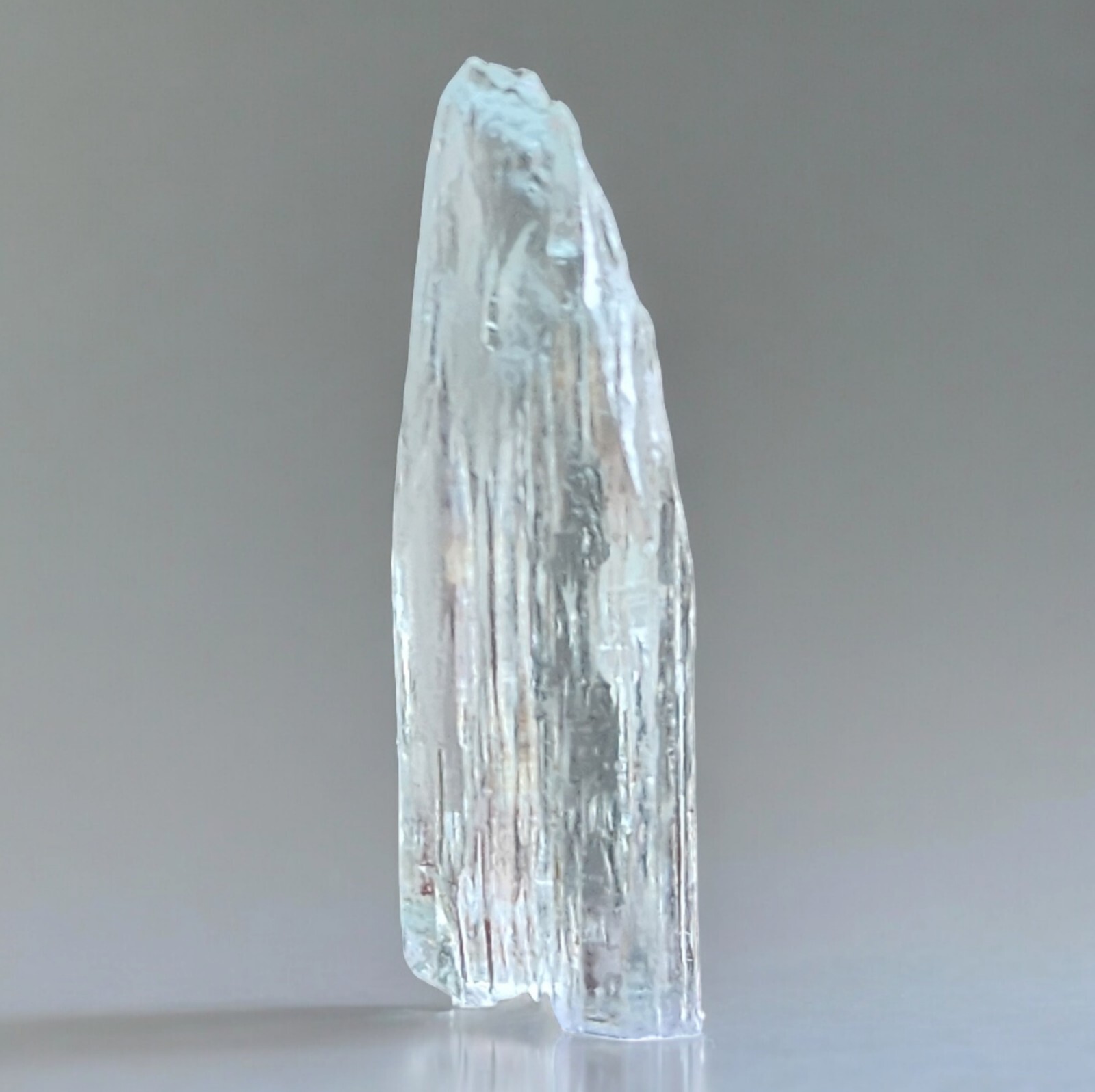 choice Etched Aquamarine Gem Crystal, From mimosa do sol Espirito Santo, Brazil 