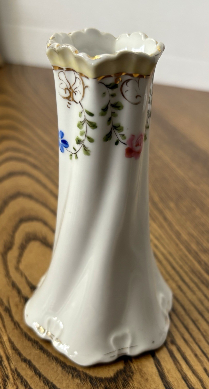 Antique Nippon Hatpin Holder… Hand-painted 1891-1921… Old Mark… Open Top..NICE