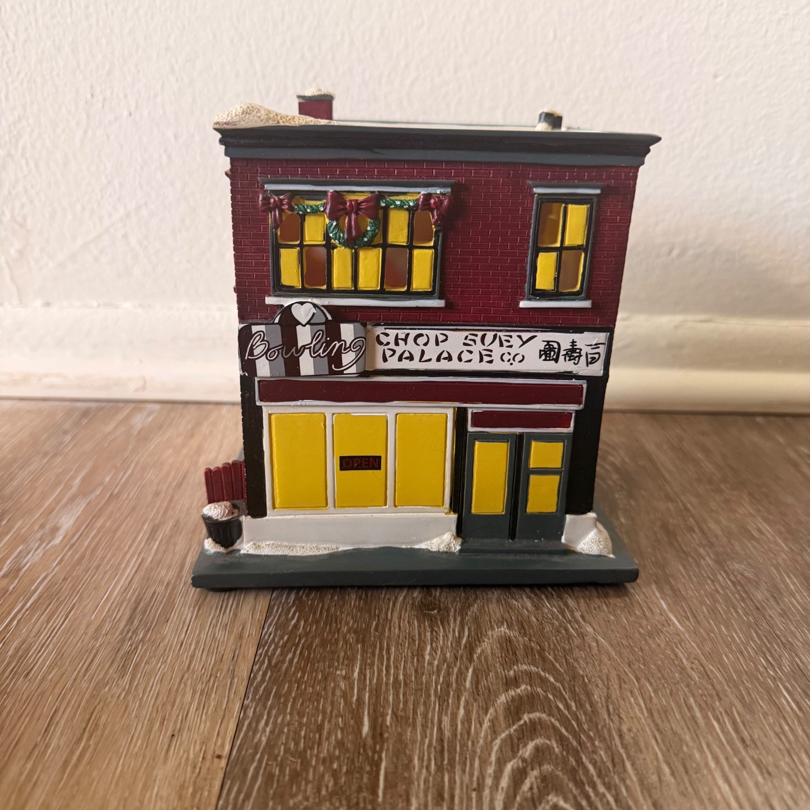 NECA A Christmas Story Chop Suey Palace Village Building Chinese No Box No Light NECA A Christmas Story Chop Suey Palace Village Building Chinese No Box No Light