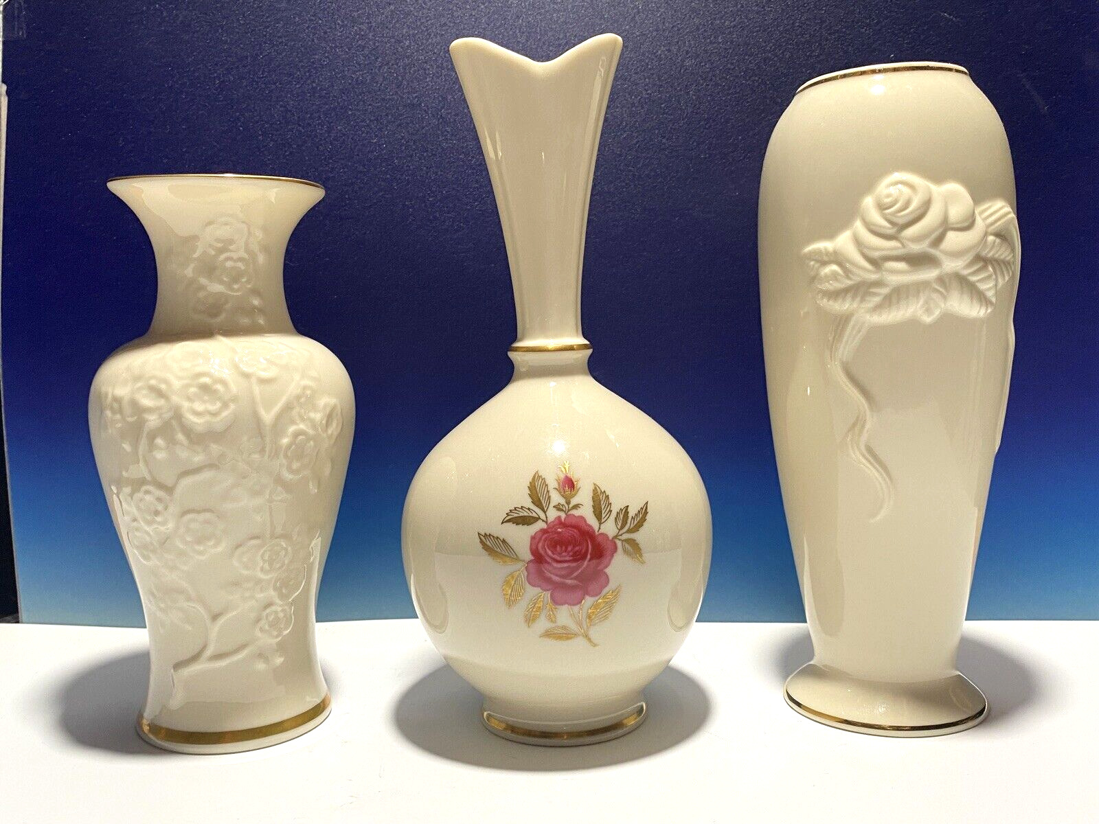 Lenox Vase Lot of 3