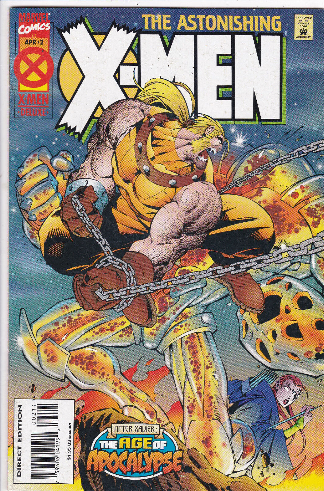 Astonishing X-Men Age of Apocalypse  #2,  Vol. 1 (1995) Marvel Comics