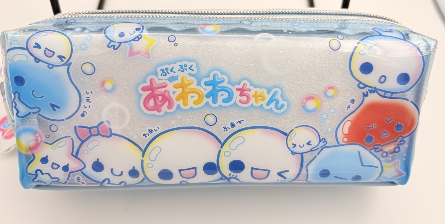 Kamio Japan Twin Zipper Pen Case Awawa Chan Heisei Fancy Pen Case