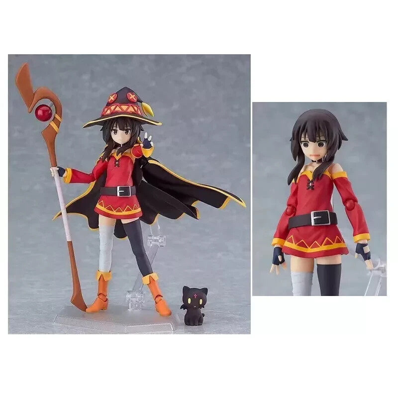 Anime Konosuba Megumin Figma #407 PVC Dolls Toys Model Gifts