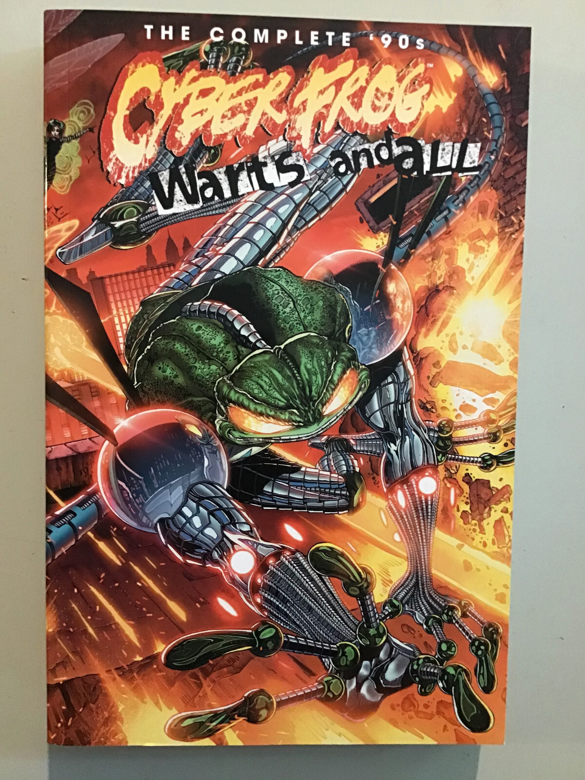 Complete 90s CyberFrog Warts and All TPB (2021 ALL CAPS) by Ethan Van Sciver OOP