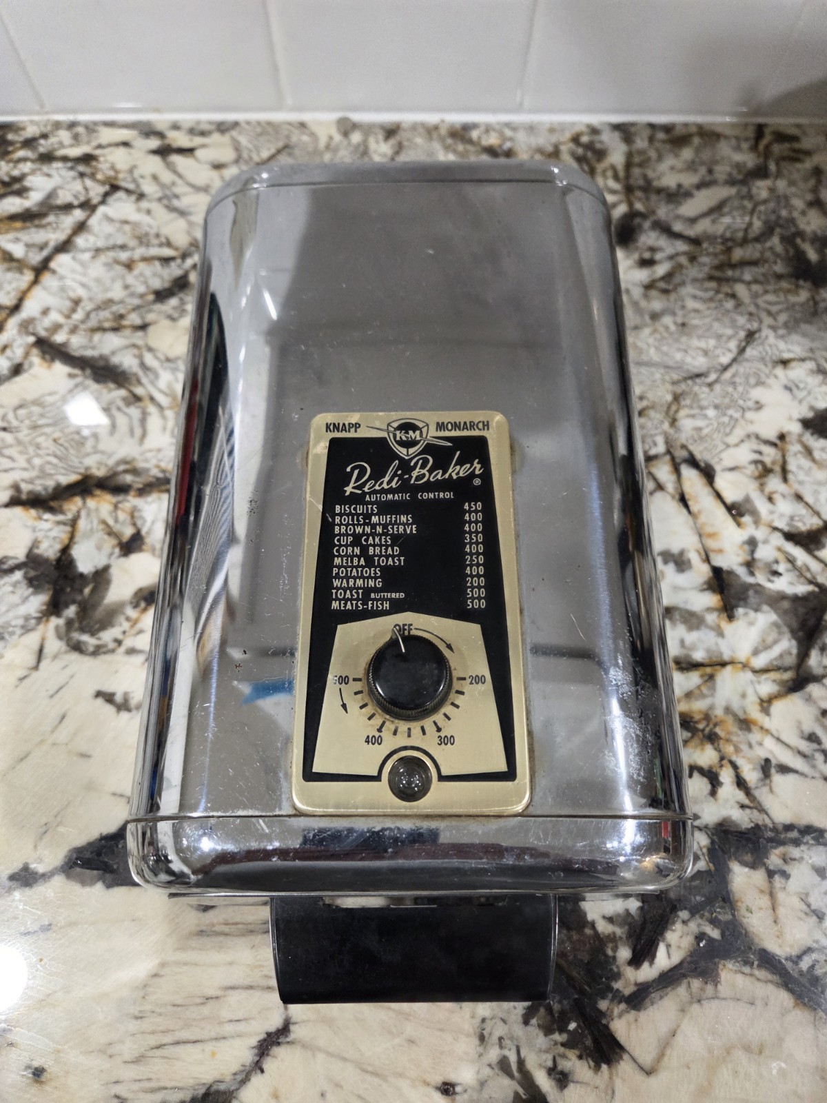 Vintage Knapp Monarch Redi-Baker Counter Top Oven Works Great Vintage Knapp Monarch Redi-Baker Counter Top Oven Works Great