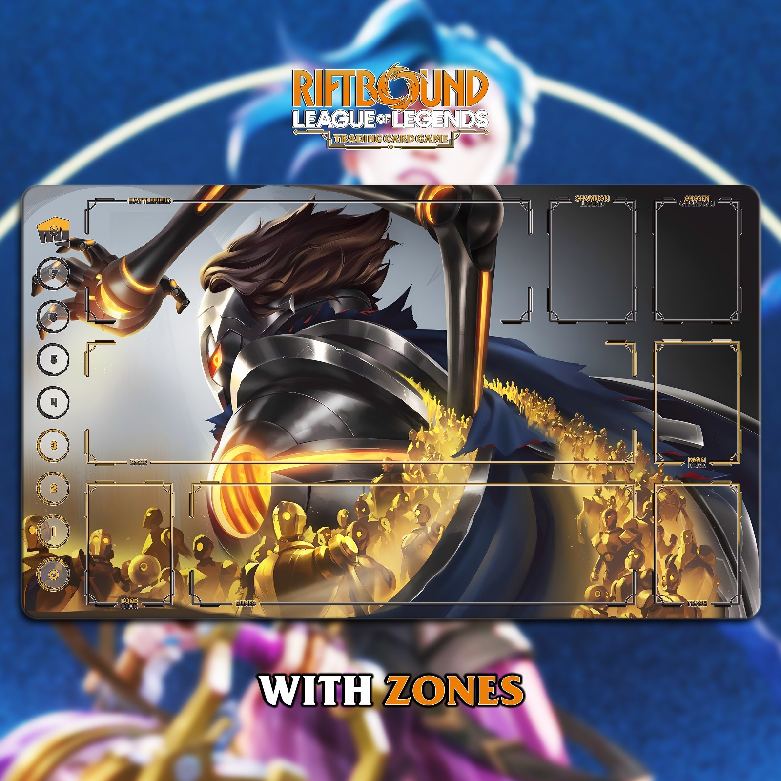 Playmat RIFTBOUND LOL TCG 24x14\