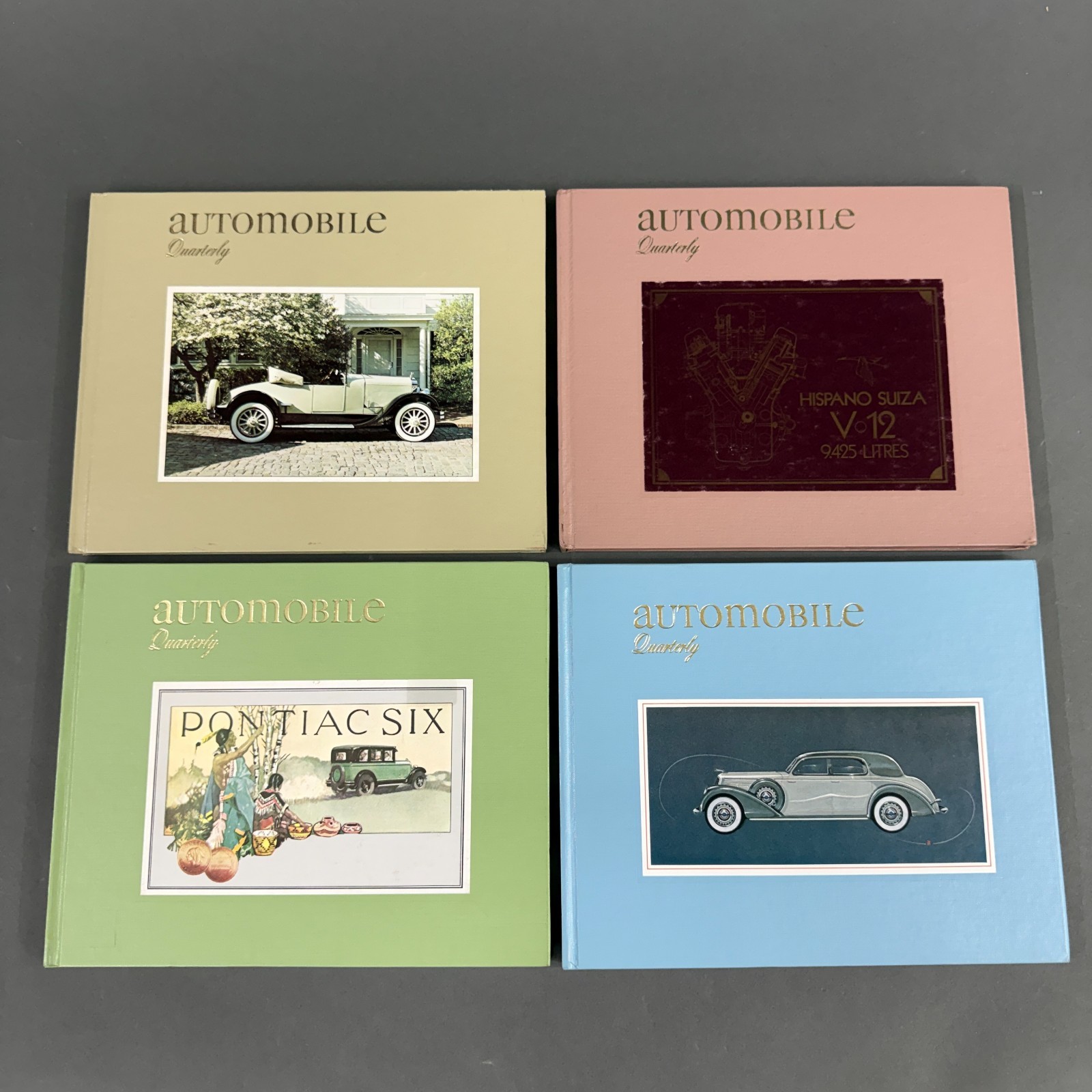 AQ Automobile Quarterly Vol 16 Complete Issues 1-4 Hardcover 1978 Vintage Car AQ Automobile Quarterly Vol 16 Complete Issues 1-4 Hardcover 1978 Vintage Car