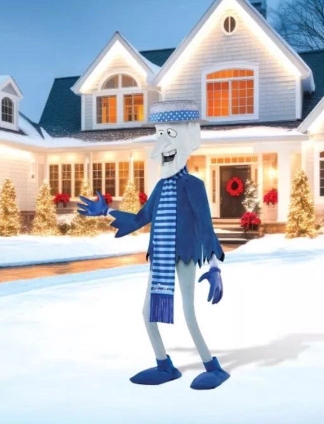 6 FT ANIMATED SNOW MISER FROM YEAR WITHOUT A SANTA CLAUS CHRISTMAS PROP