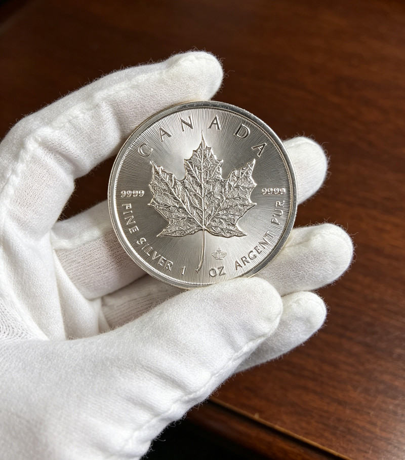 🍁2025 Canada Maple Leaf 1 oz (.9999) Fine BU C*0i*n King 2️⃣0️⃣2️⃣5️⃣