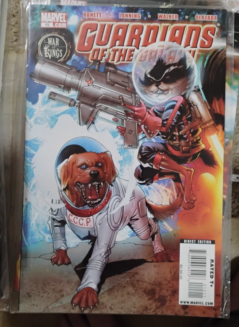 guardians of the galaxy # 15  2009  Marvel DISNEY WAR OFKINGS ABNETT