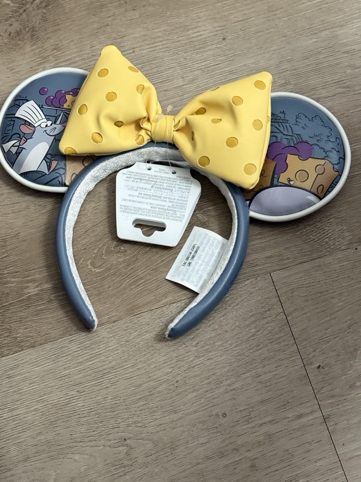 Disney Parks France Epcot Remy Ratatouille Adventure Ears Headband New 2025