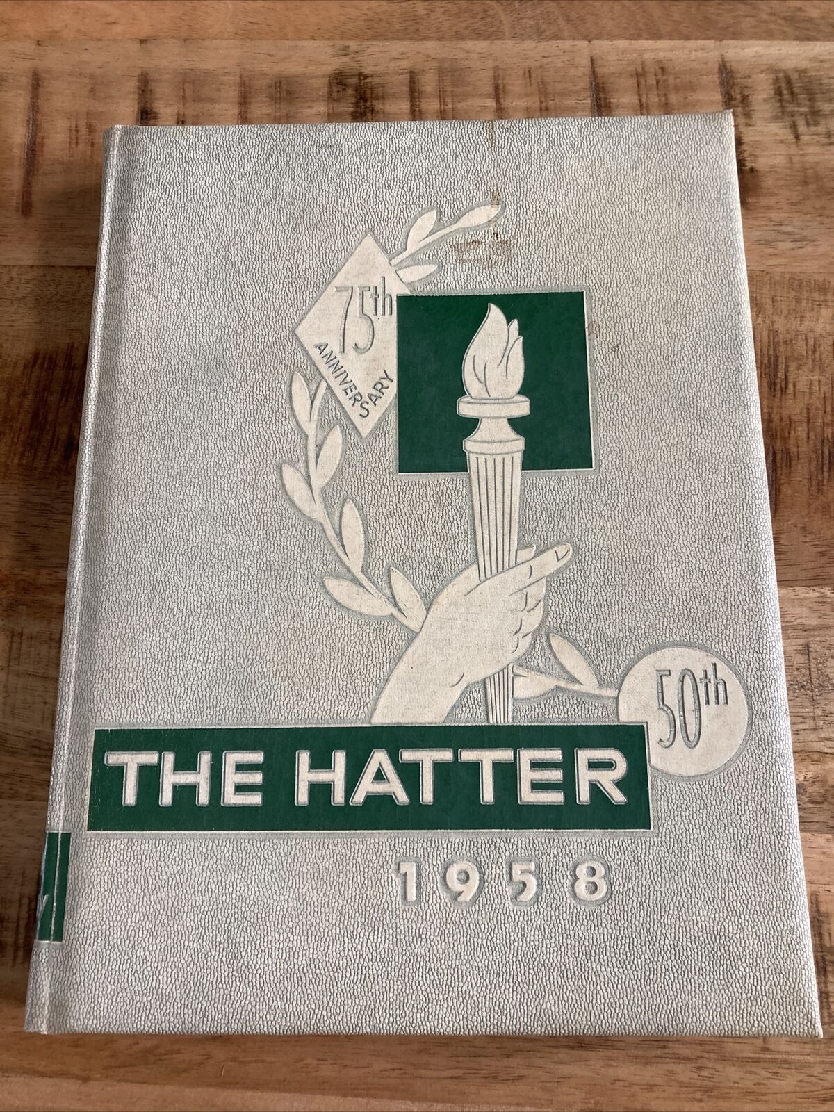 1958 Stetson University Yearbook Annual The Hatter DeLand Florida 75th Anniv.