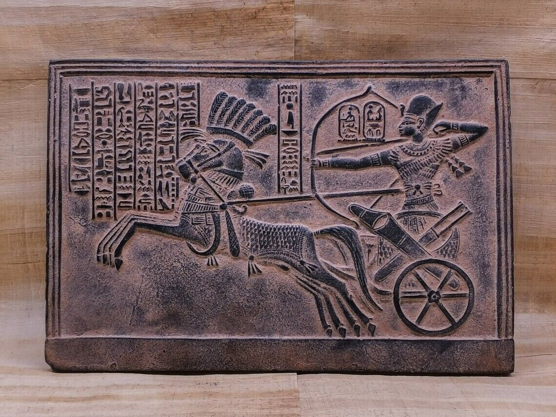 Marvelous Ramses The Great On War Chariot At Battle Of Kadesh the Epic war-Egypt