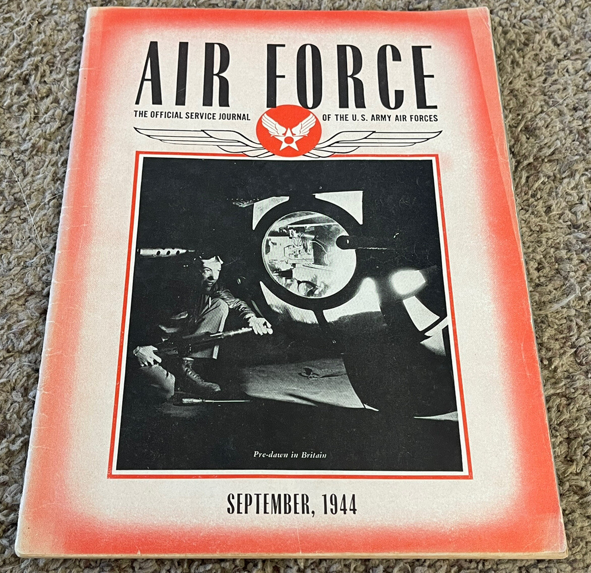 Vintage September 1944 AIR FORCE Magazine - U.S. Army Air Forces
