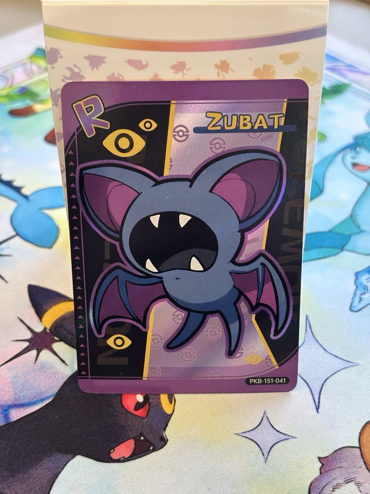 Zubat Pokémon Chibi Poké Baby Cards 1st Gen Mini Series R Set Non TCG