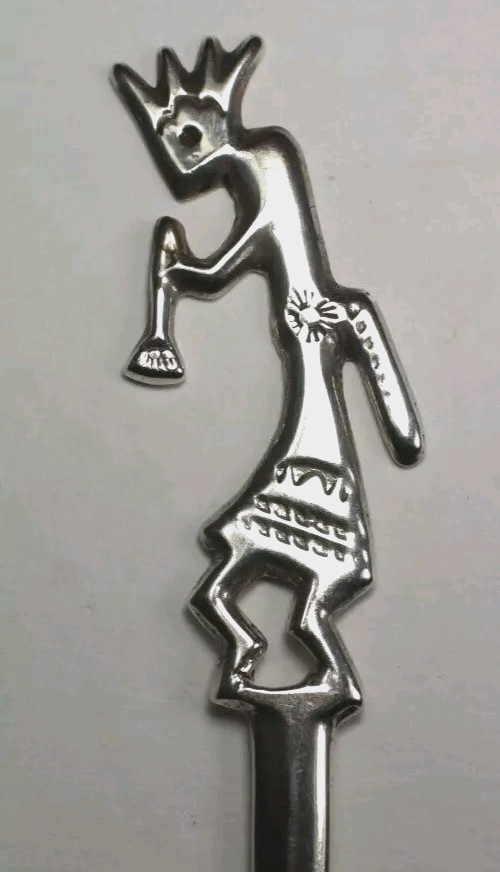 Vtg 1960s Sterling Kokopelli Letter Opener Native American 925 Silver 5-7/8\