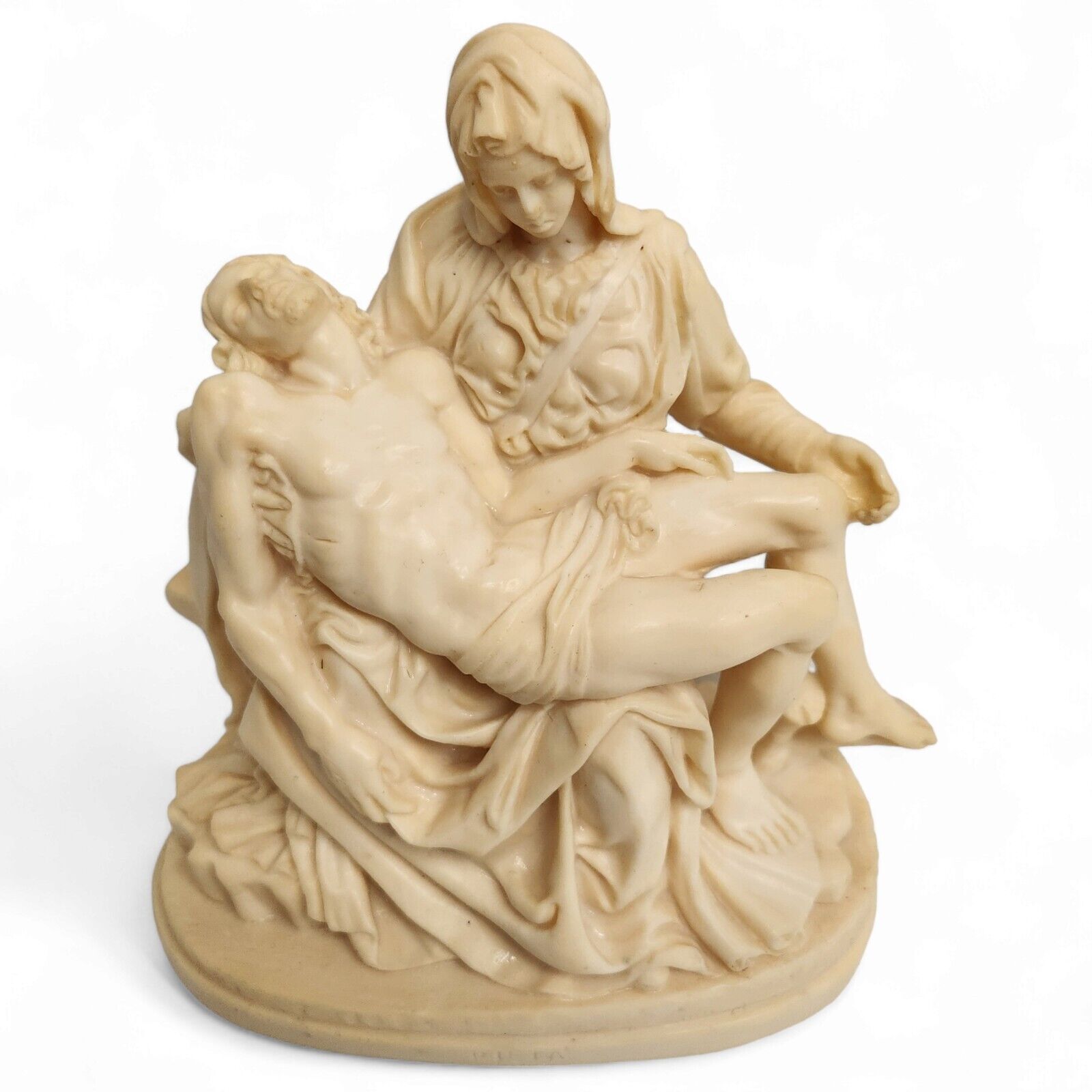 Michelangelo La Pieta Statue Vatican Catholic, Vintage Reproduction 