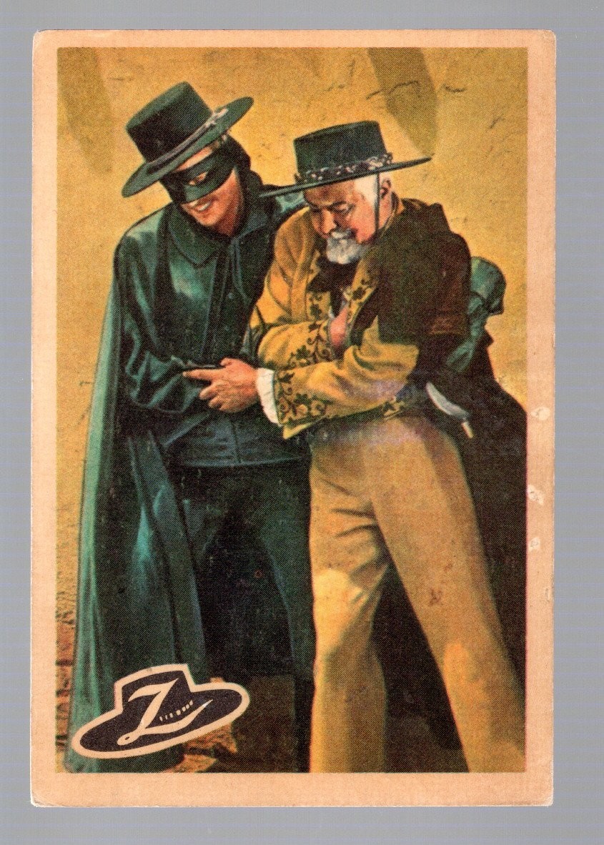 Zorro 1958 Parkhurst #37 The Hideout