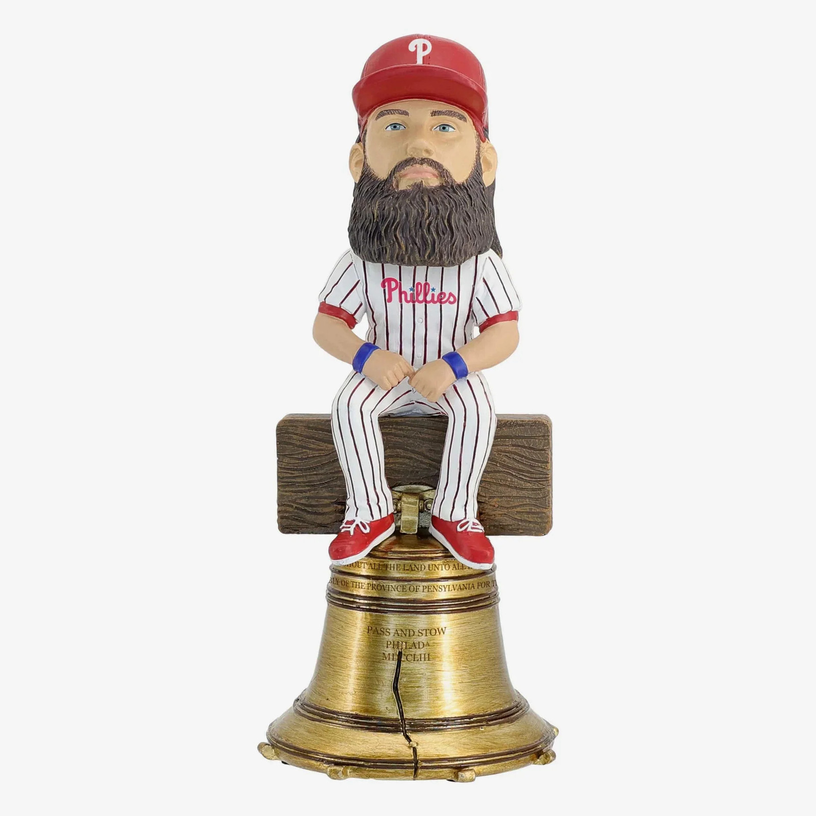 Brandon Marsh Philadelphia Phillies Ring The Bell Base Bobblehead MLB Baseball