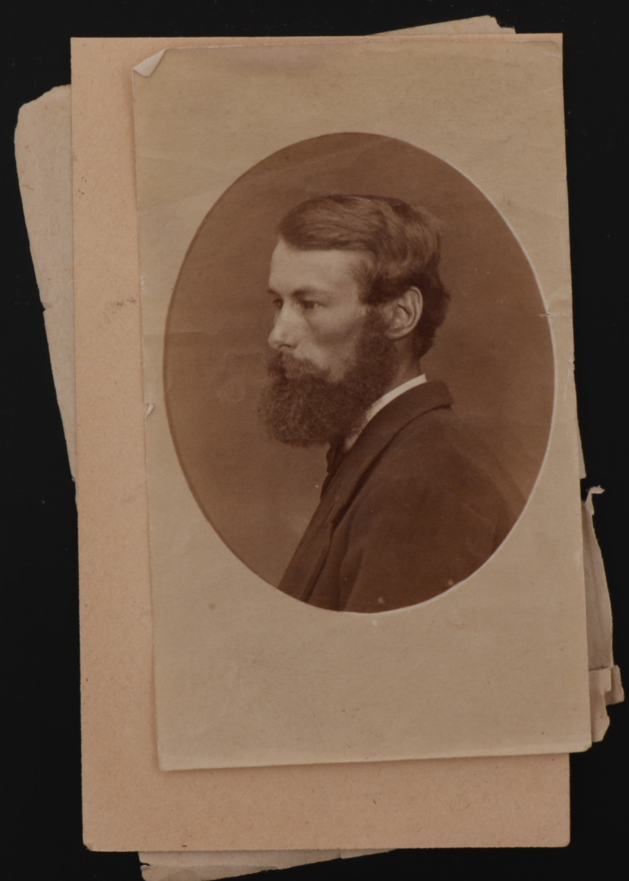 CDV  Carte de Visite Unmounted Print of an Identified Man George 1844-1875 #580