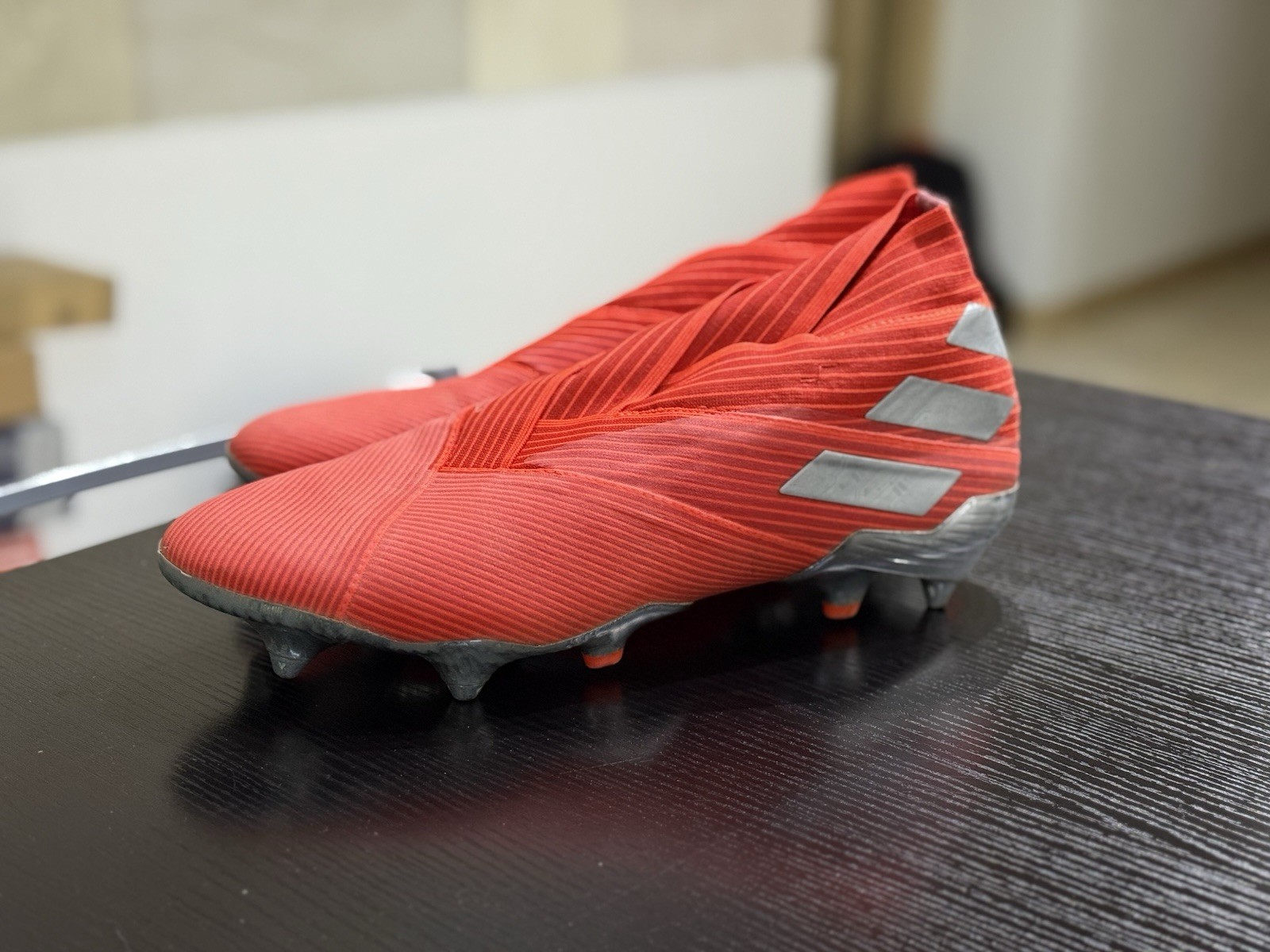 MOISE KEAN PSG ITALY FIORENTINA ADIDAS BOOTS MATCH ISSUED WORN NO SHIRT MOISE KEAN PSG ITALY FIORENTINA ADIDAS BOOTS MATCH ISSUED WORN NO SHIRT