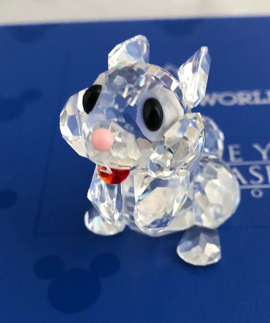 CRYSTAL WORLD THUMPER FROM BAMBI, DISNEY SHOWCASE, DSC021, 55/2,750, RARE, NIB