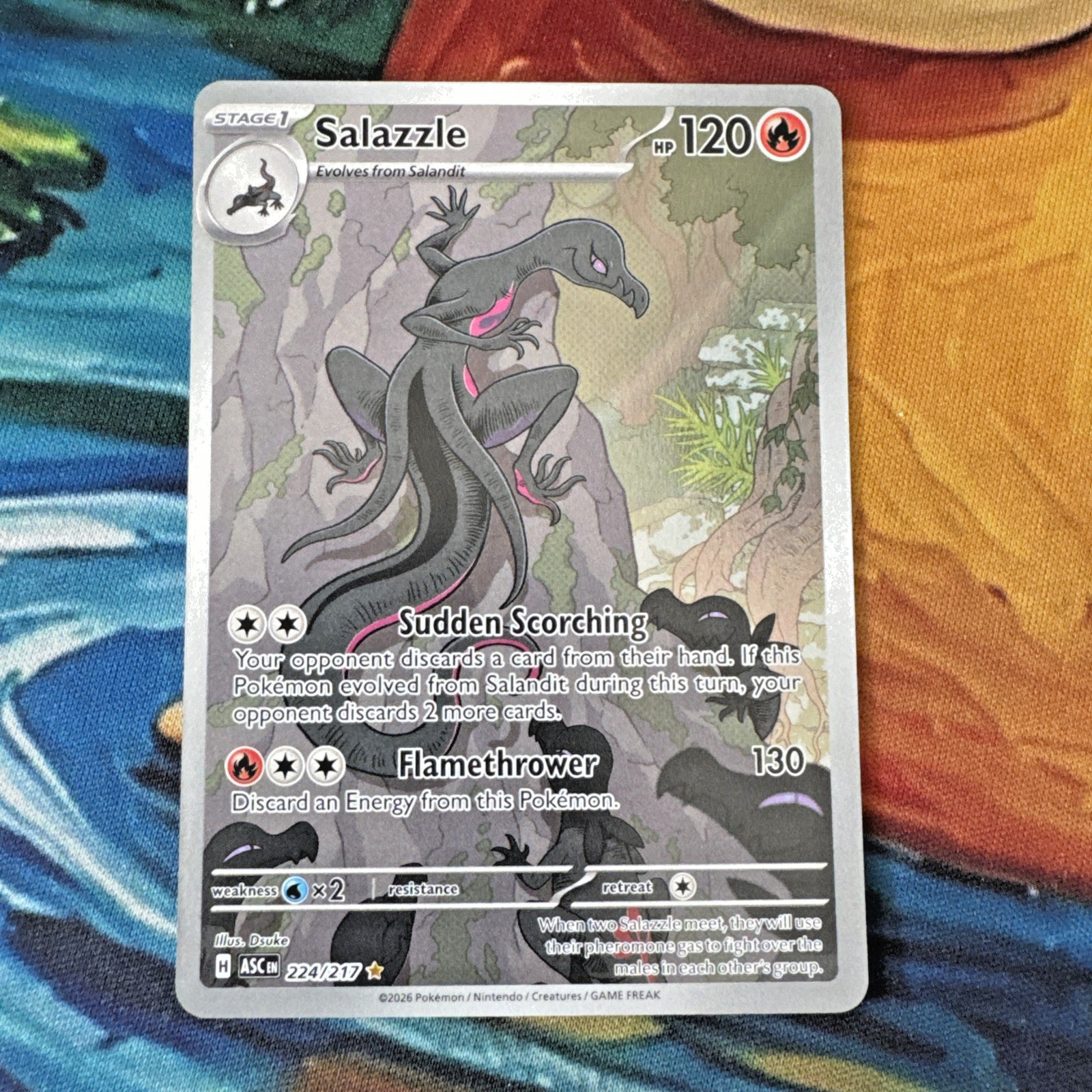 Pokémon TCG - 224/217 Salazzle - Ascended Heroes