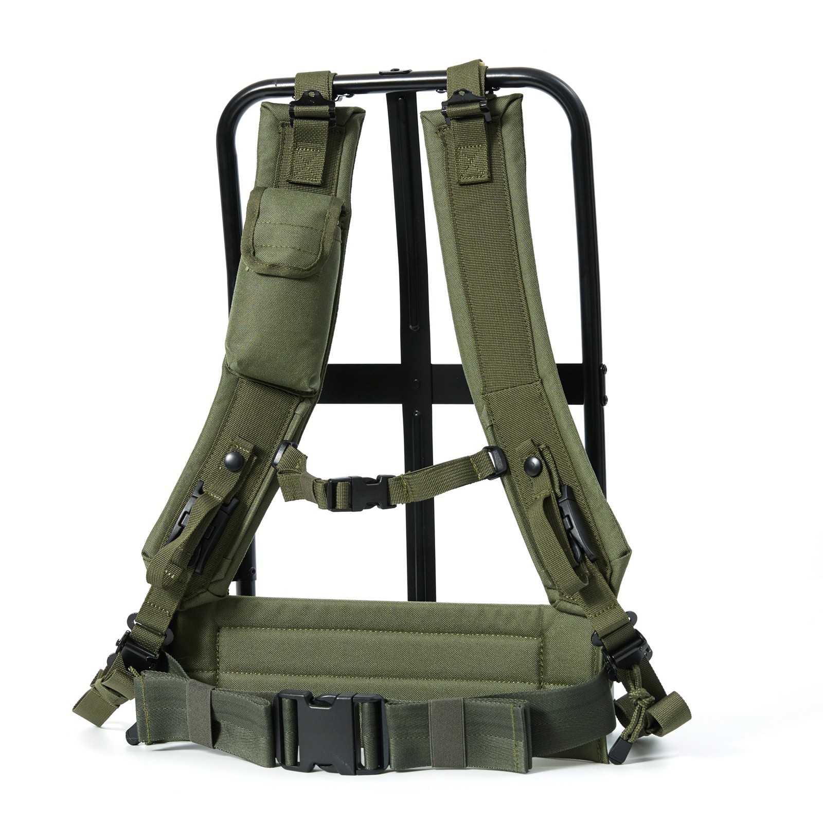 Upgraded ALICE Frame Kit | OD Green | Quick-Release Straps + Chest Strap + Waist