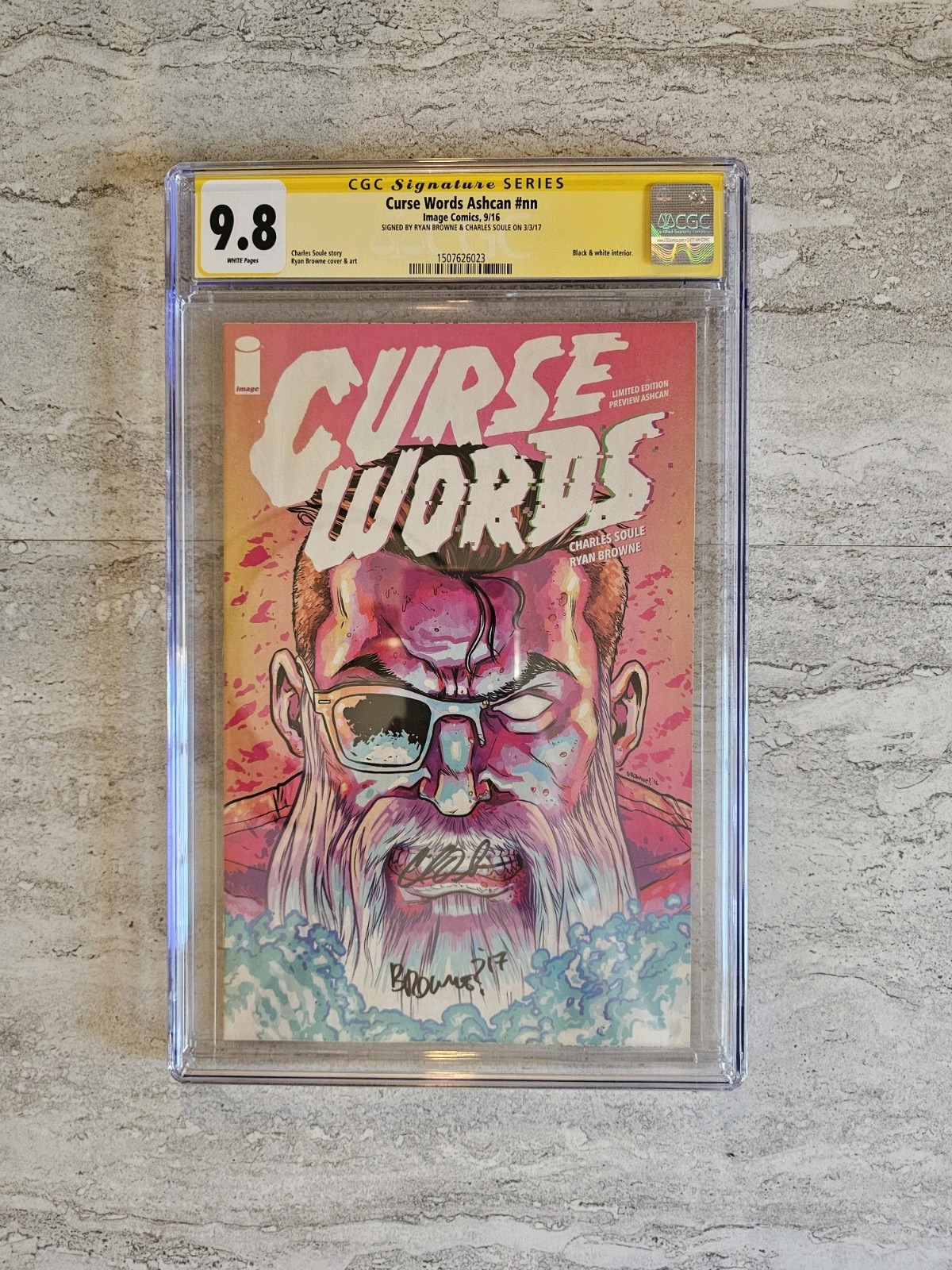  Curse Words Ashcan #nn Ryan Browne & Charles Soule Signed Image CGC 9.8 NM