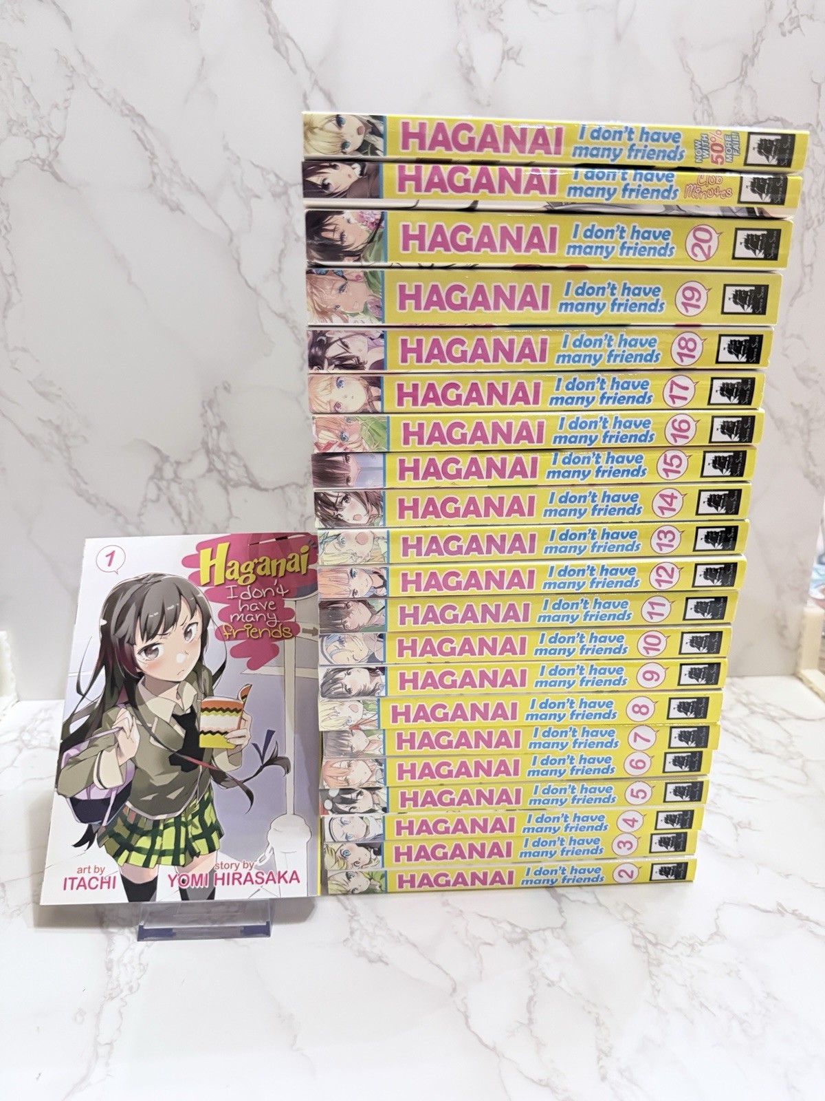 Haganai I Don\'t Have Many Friends Manga Volumes 1-20 + 2  Complete Series Oop