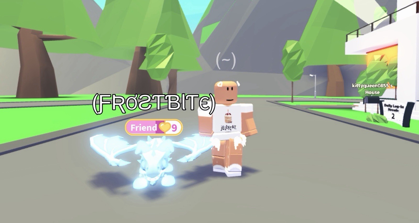 Roblox Adopt me, Neon fly ride frost dragon