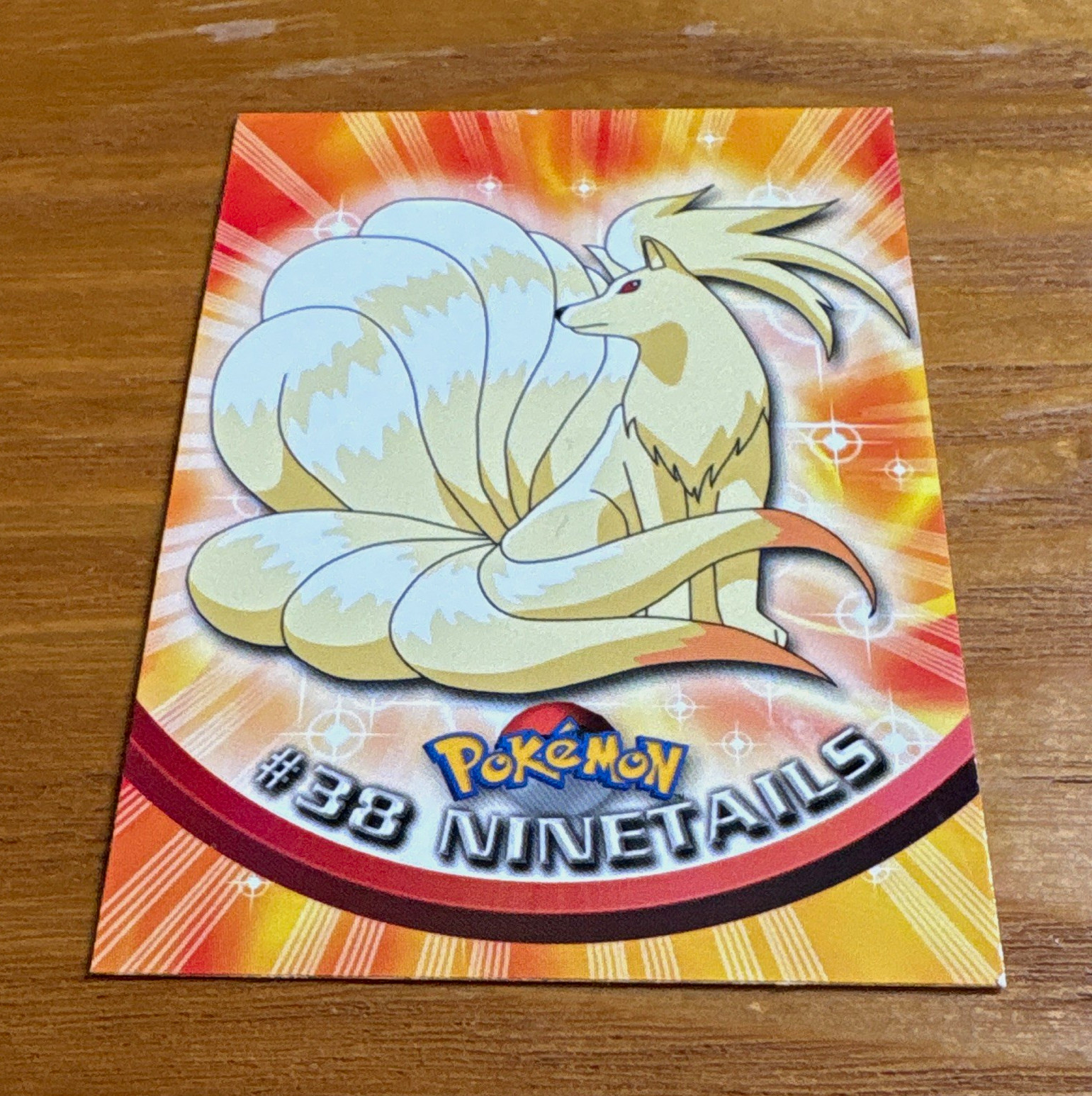 Topps Pokémon TV Animation Edition Ninetails #38 1999 English Non-Sport Card