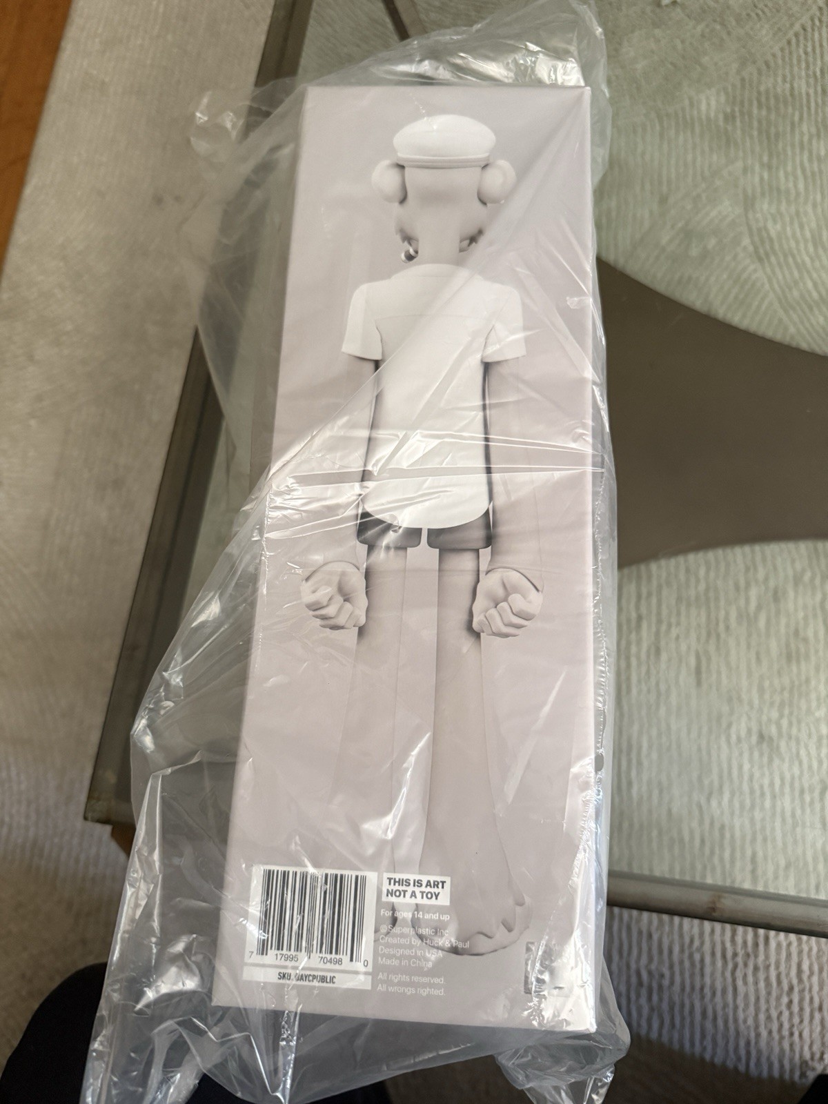 Superplastic x BAYC Ape Vinyl Art Toy Figure, Exclusive, Original Unopened Box