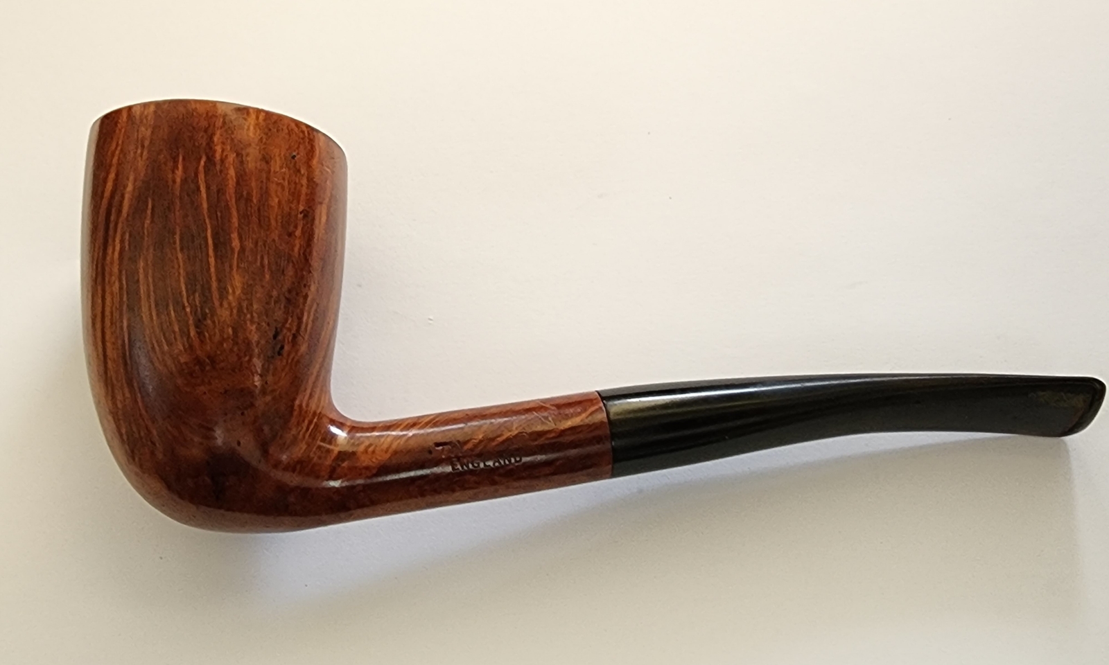 Vintage Tilshead England Hand Made Billiard Tobacco Smoking Pipe