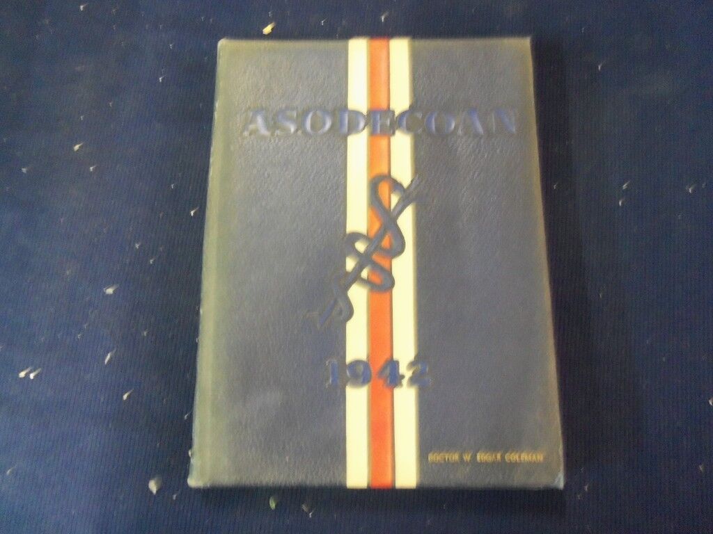 1942 ATLANTA SOUTHERN DENTAL COLLEGE YEARBOOK - ASODECOAN - YB 176