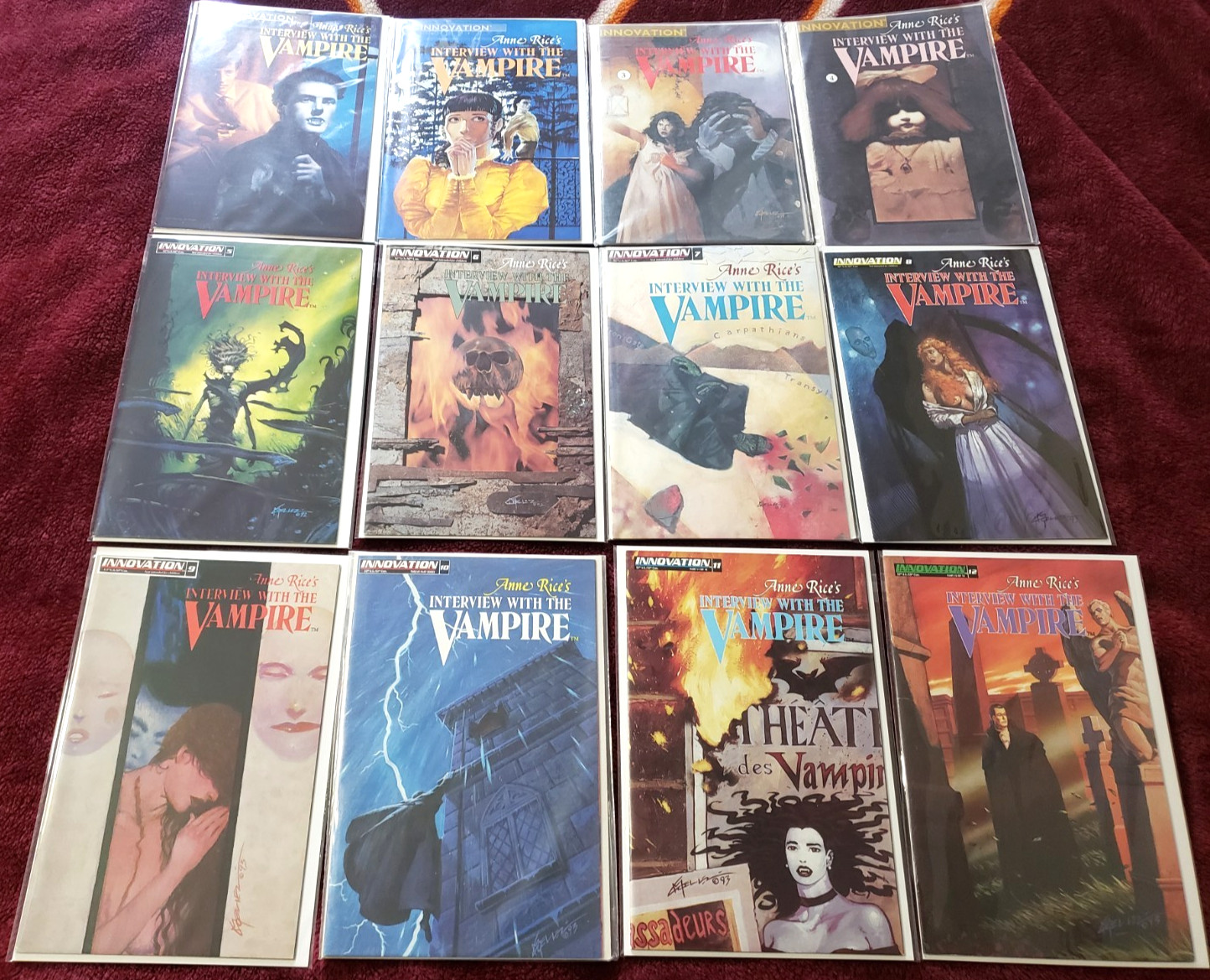 Anne Rice's Interview with the Vampire 1-12 2 3 4 5 6 7 8 9 10 11 run set lot NM