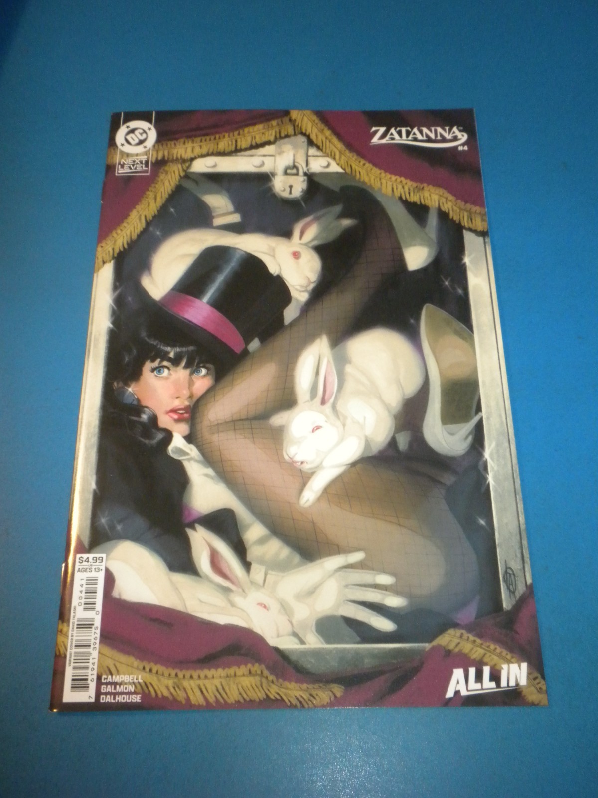Zatanna #4 Talaski variant VFNM Gem Wow