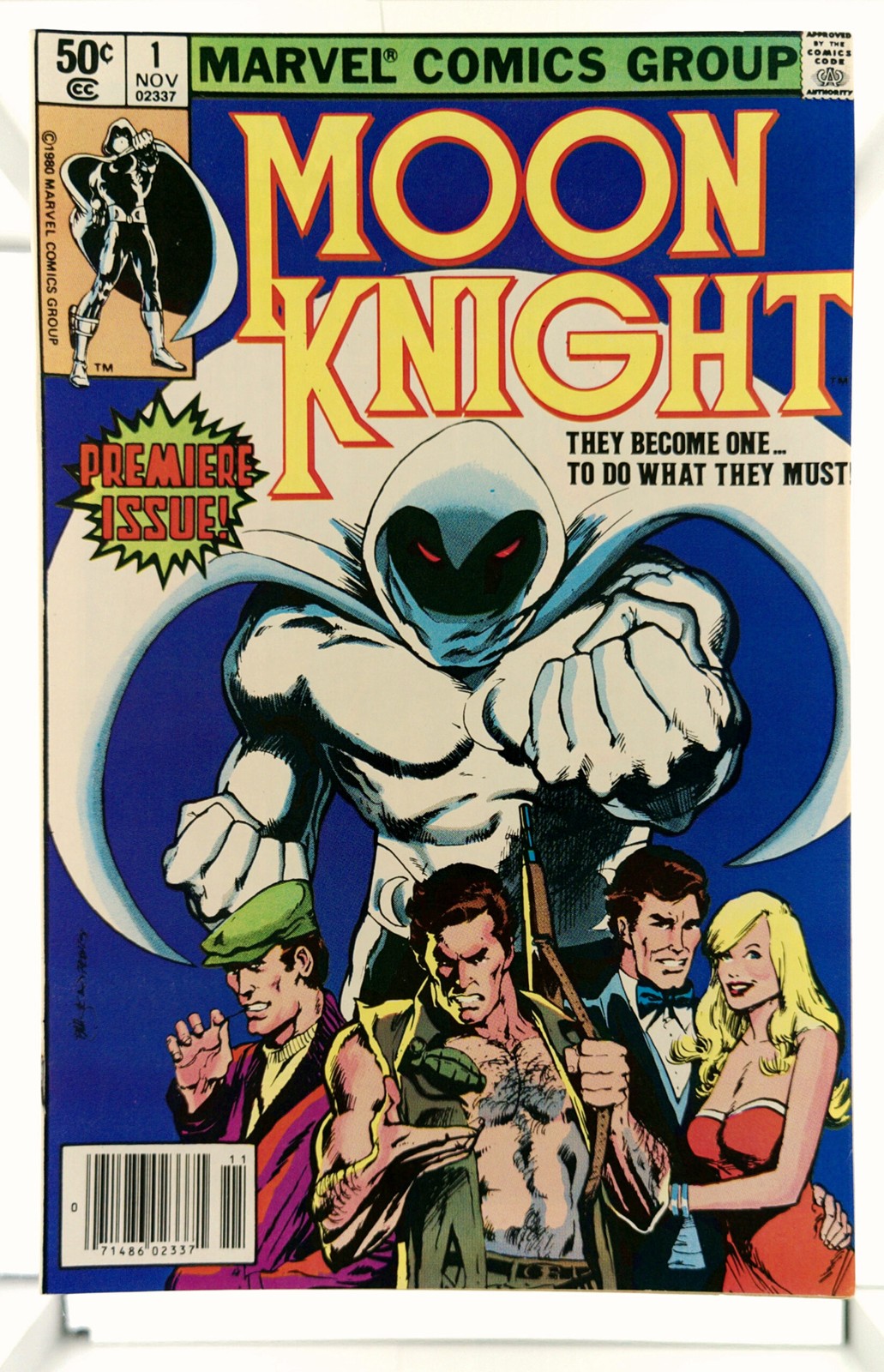 Moon Knight #1 1980 Marvel Comics FN+ Comic Book 1st App Bushman Newsstand