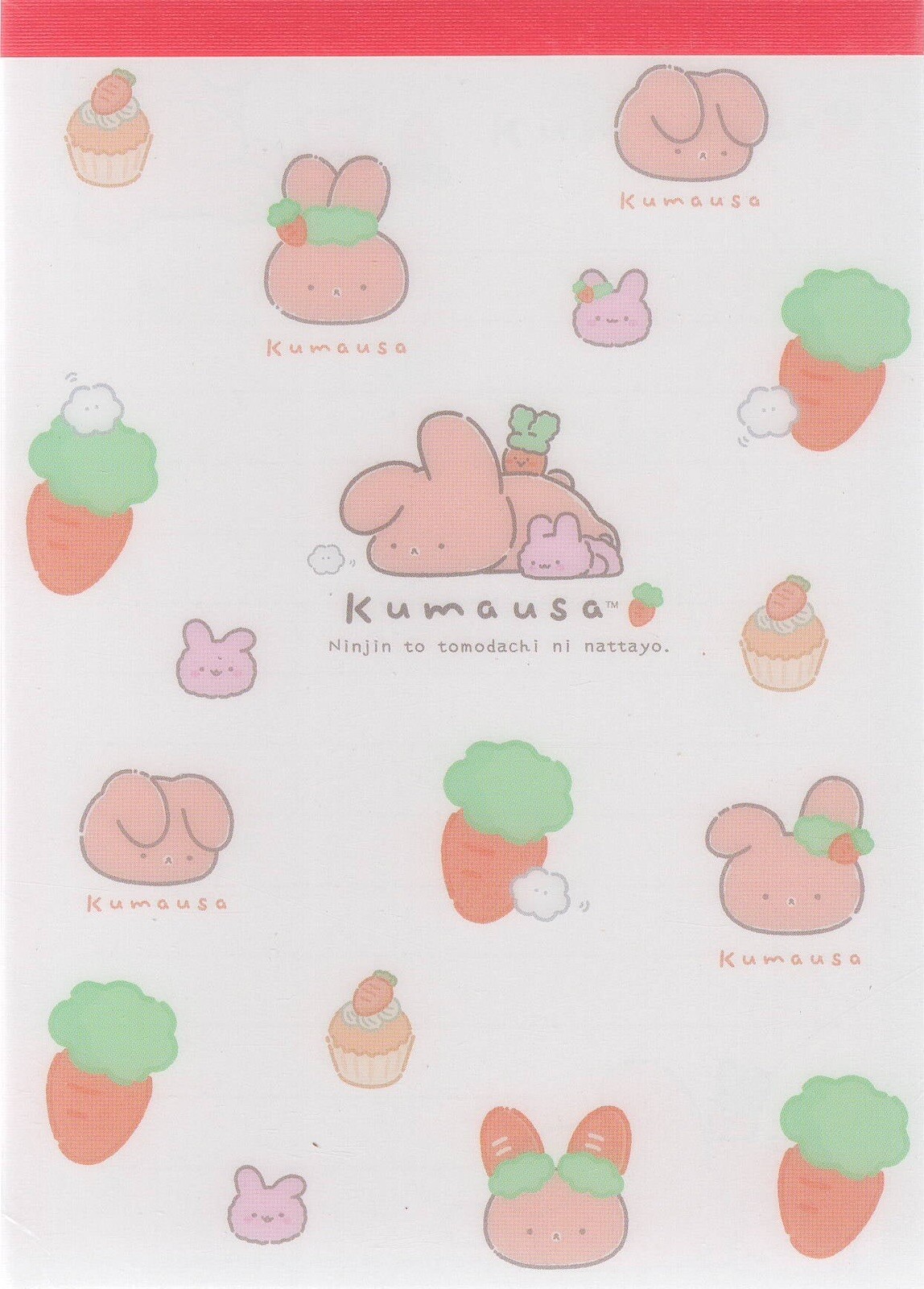 San-x Kumausa Large Memo Pad