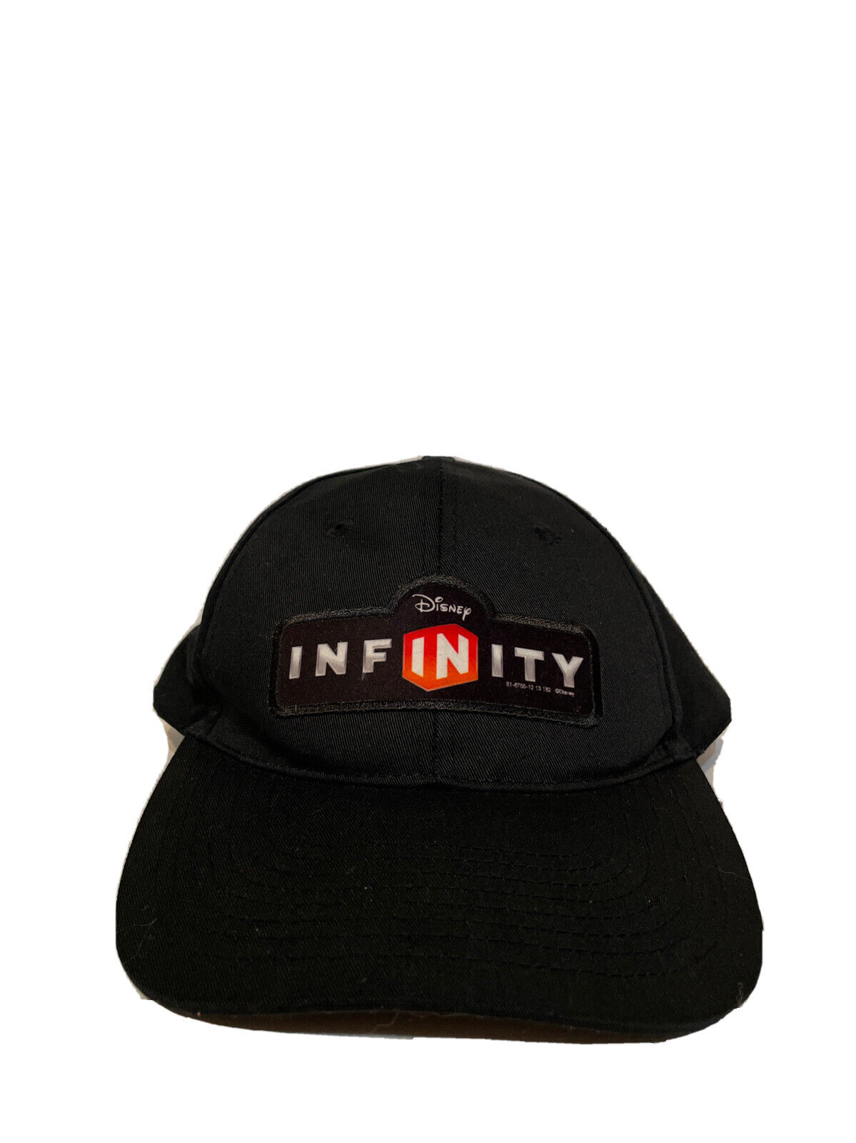 Disney Infinity Black Adjustable Hat Cap Embroidered