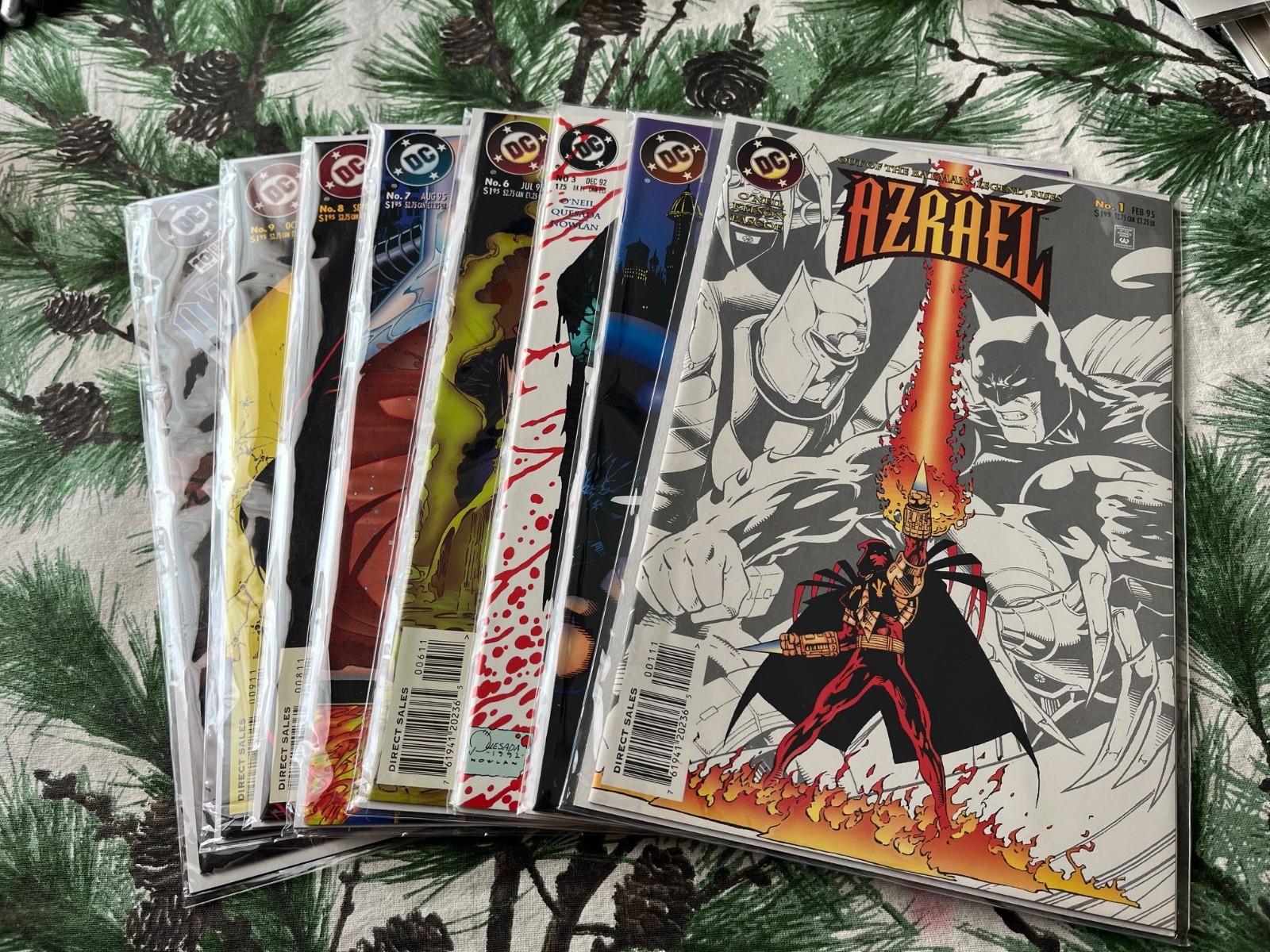 DC Comics Azrael 1-10 NOT complete 1995  F/VF