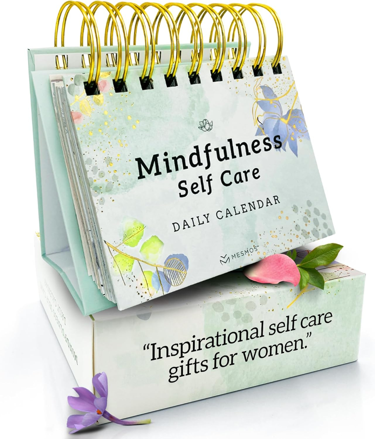 366 Daily Mindfulness Affirmation Quotes, Perpetual Desk Calendar, Inspirational