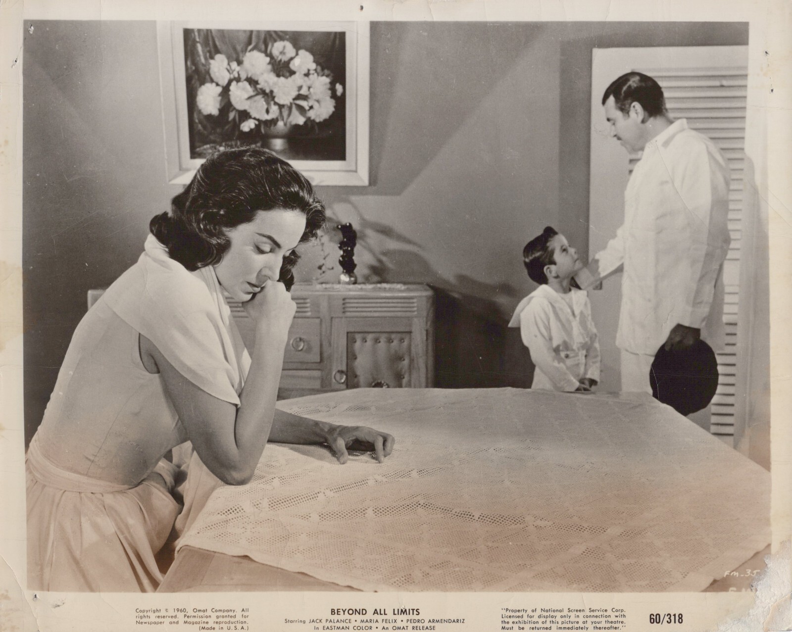 María Félix + Pedro Armendáriz in Beyond All Limits (1960) 🎬⭐Photo K 303 María Félix + Pedro Armendáriz in Beyond All Limits (1960) 🎬⭐Photo K 303