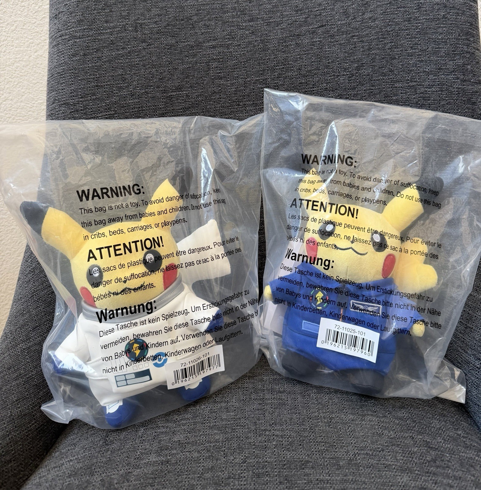 Pokemon × ESA: Astronaut Pikachu Male & Female Set LIMITED EDITION- NEW SEALED ✅ Pokemon × ESA: Astronaut Pikachu Male & Female Set LIMITED EDITION- NEW SEALED ✅